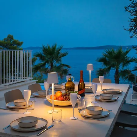 Beachfront Leonardo With Pool Villa Trogir