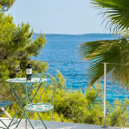 Beachfront Leonardo With Pool Villa Trogir