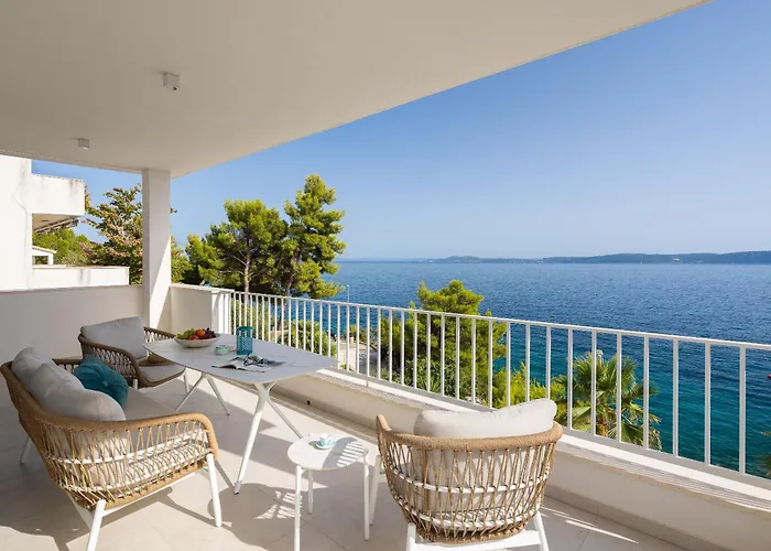 Beachfront Leonardo With Pool Villa Trogir