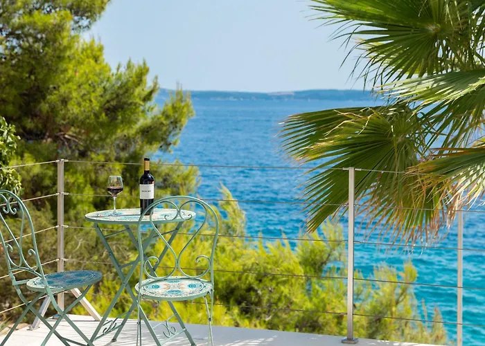 Beachfront Leonardo With Pool Villa Trogir